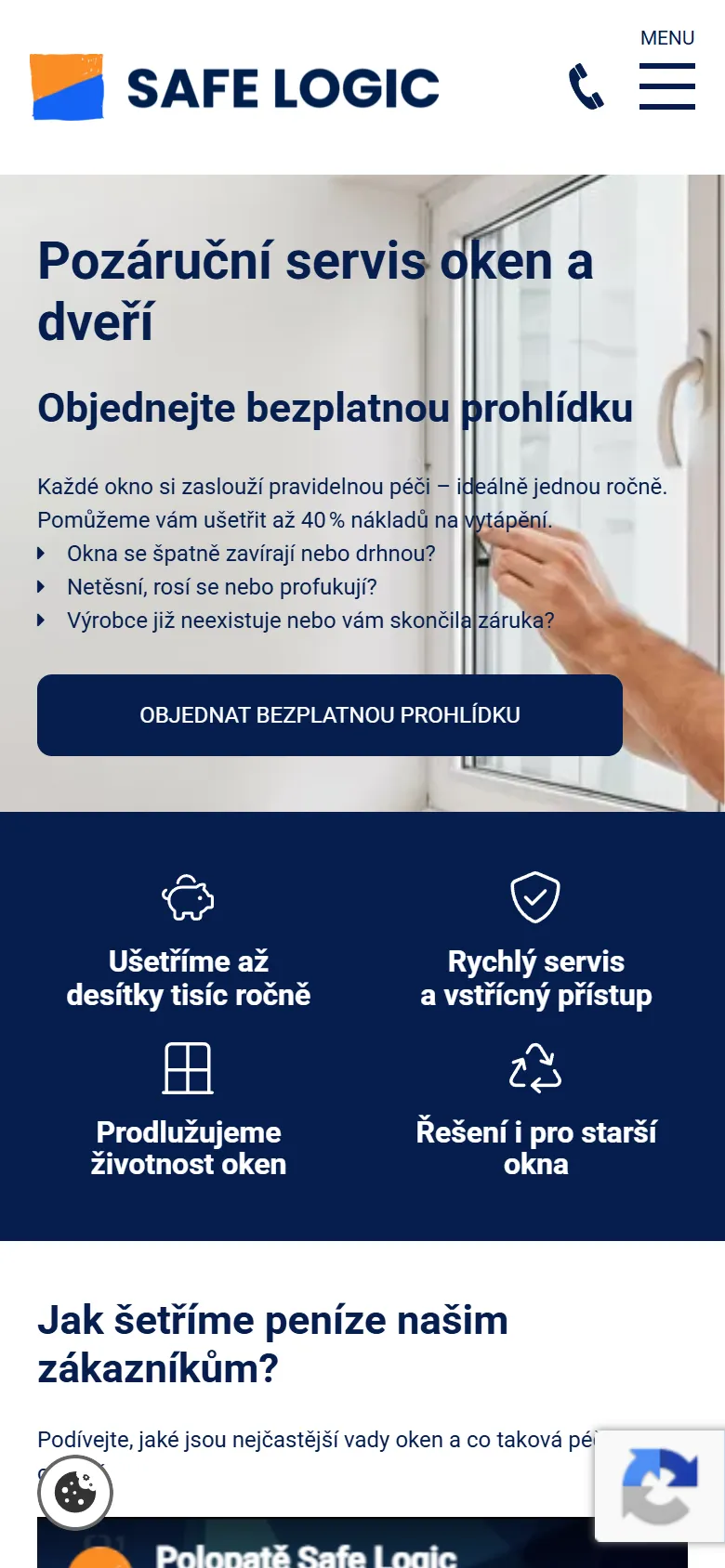 Web Safe Logic: z builderu do Next.js, mobilní verze